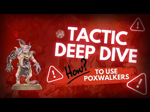 Death Guard Tactics Deep Dive - How To Use Poxwalkers! - The Disgustingly Resilient Podcast!