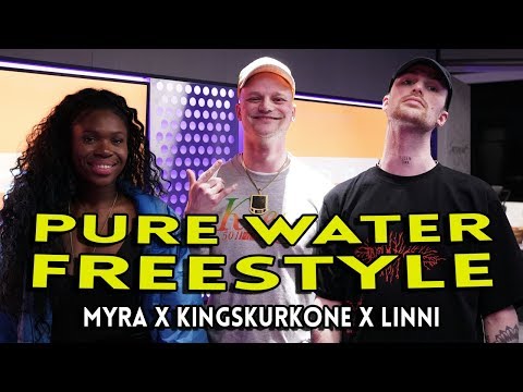 "Pure Water"-freestyle | Myra, Linni & KingSkurkOne | YLTV Radio