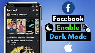 How To Enable Dark Mode on Facebook iPhone & iPad | Get Facebook Dark Mode on Mobile