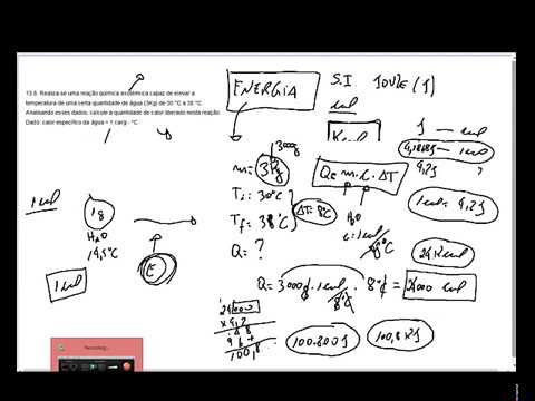 Medidas de calor, Conceito de Energia e cálculo da quantidade de calor