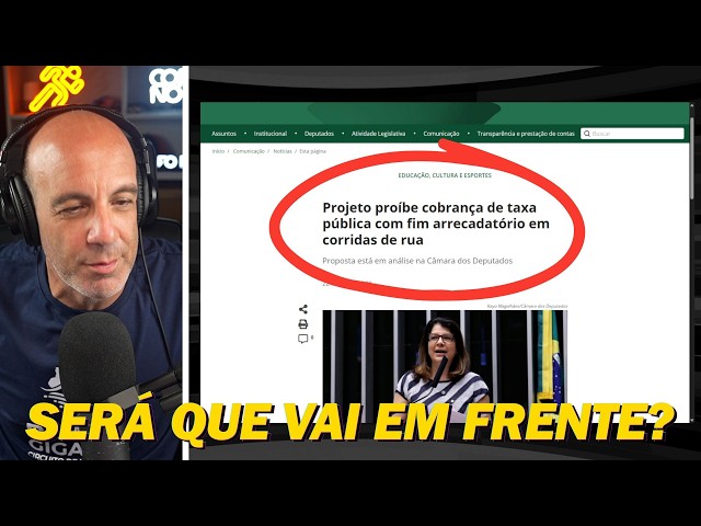 O FIM das TAXAS públicas em CORRIDAS de rua?