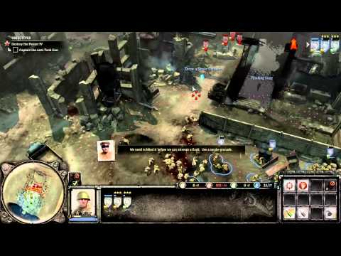 Company of Heroes 2 - Walkthrough Gameplay - General - 01. Stalingrad Rail Station