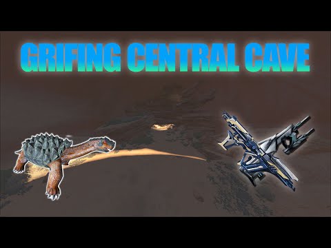 GRIEFING CHINESE CENTRAL CAVE | ARK OFFICIAL PVP