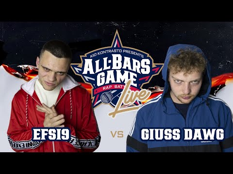 Efsi9 Vs Giuss Dawg All Bars Game LIVE 21/04/23 Barrio's live (Milano)
