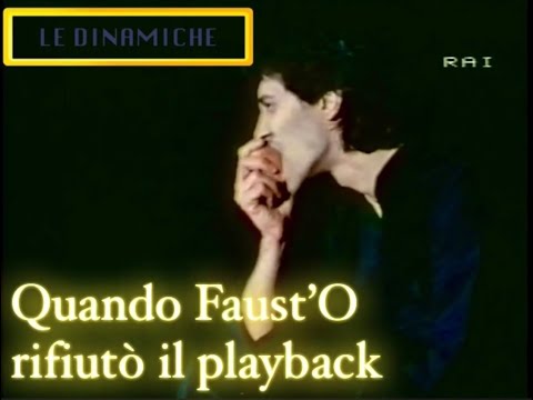 Rockstar - Quando Faust'o si oppose al playback masticando una mela (Pordenone, 1983)