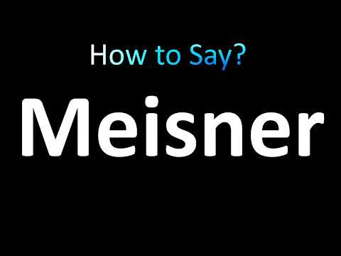 How to Pronounce Meisner (Correctly!)