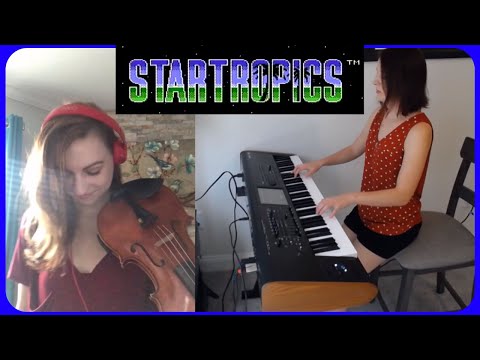 Startropics - Dungeon / Cave Theme on Violin and Keyboard