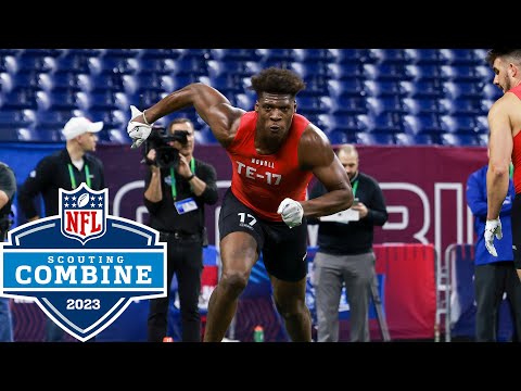 Darnell Washington's 2023 NFL Scouting Combine workout