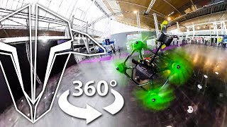 Insta360 ONE on a racing drone - VR 360 VIDEO