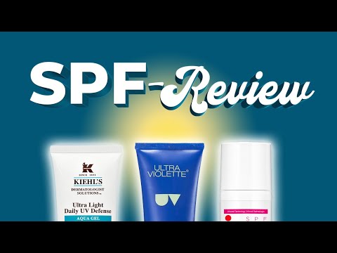 SPF Review: 3 x Sonnencreme für ölige Haut 🌞 Chemiker bewertet Kiehl's, Ultrasun & Ultra Violette