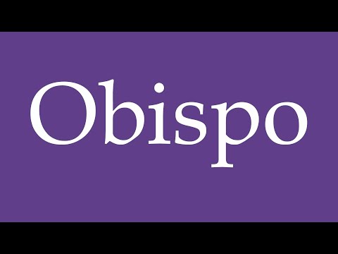 How To Pronounce ''Obispo'' (Bishop) Correctly in Spanish 🇲🇽