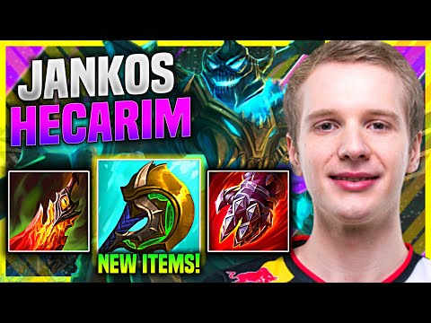JANKOS HECARIM WITH NEW ITEM DIVINE SUNDERER - G2 Jankos Play Hecarim JUNGLE vs Amumu | Preseason 11
