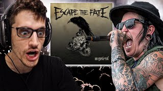 My FIRST TIME Hearing ESCAPE THE FATE - &quot;One For the Money&quot; (REACTION)