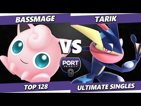 Port Priority 9 - Bassmage (Jigglypuff) Vs. Tarik (Greninja) Smash Ultimate - SSBU