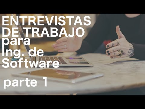 ¿Cómo son las ENTREVISTAS para Ing. de Software? Video