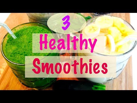 3 Healthy Amazing Smoothie Recipes| ThymeWithApril