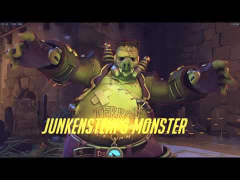 Overwatch - Halloween Event Gameplay (Hard Mode) + Achievement