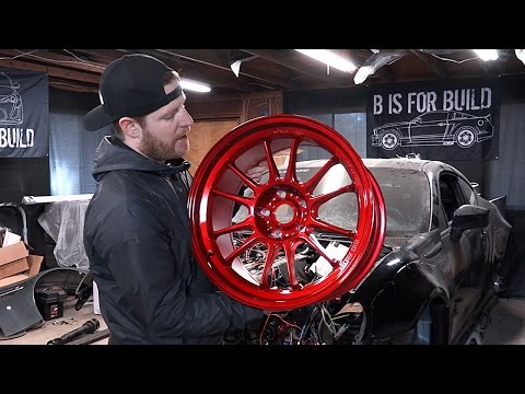2JZ BRZ Pt 7 - New Wheels & Engine Bay Prep