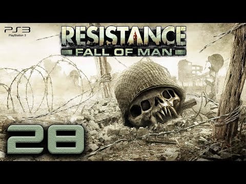 Resistance: Fall of Man (PS3) - 720p60 HD Playthrough Mission 28 - Giant Slayer