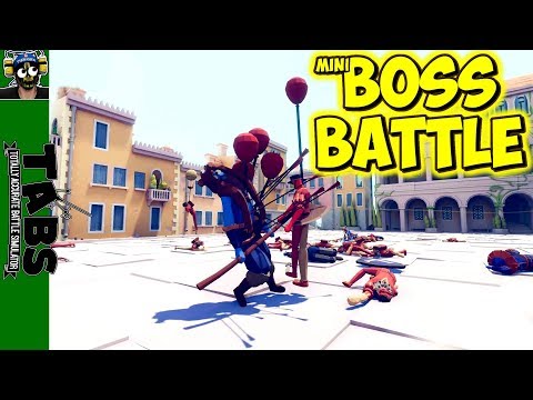 Mini Boss Battle(#15) : Balloon Club(Ballooner & Balloon Archer)/ Crazy Test -TABS RenaissanceUpdate