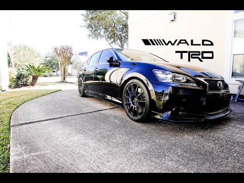 2013 GS350 F Sport Wald Body Kit + JDM TRD Side Skirts