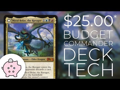 Nicol Bolas, the Ravager | EDH Budget Deck Tech $25 | Control | Magic the Gathering | Commander