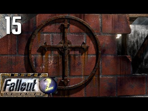 Fallout 2: 100% (Hard) Walkthrough Part 15 - The Abbey (No Commentary)