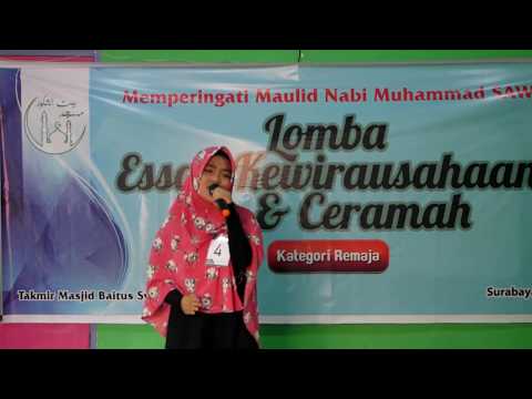 <p>Juara 1 Lomba Ceramah Dalam Rangka Memperingati Maulid Nabi Muhammad SAW</p>
<p>Masjid Baytusy Syakur<br />
Ketintang Madya I No 10-11 Gayungan Surabaya</p>
<p>Juara 1 Lomba Ceramah Dalam Rangka Memperingati Maulid Nabi Muhammad SAW</p>
<p>Masjid Baytusy Syakur<br />
Ketintang Madya I No 10-11 Gayungan Surabaya</p>