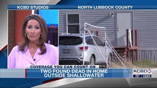Investigation underway after two found dead in Lubbock County
