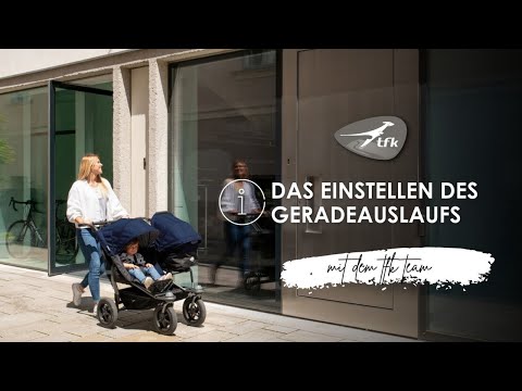 tfk-Anleitungsvideo "Das Einstellen des Geradeauslaufs beim tfk mono und tfk duo"