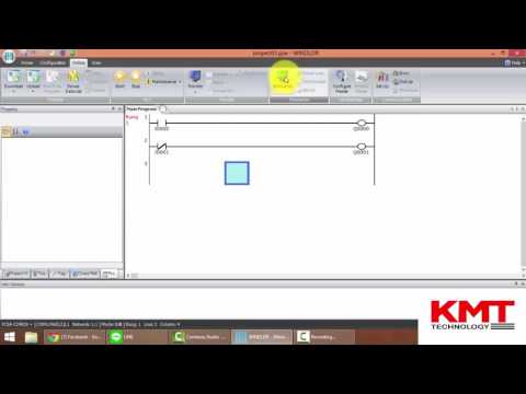 PLC IDEC การใช้งานinput,output,set,reset By www.kmt-technology.com