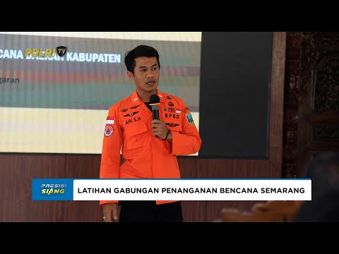 POLRES SEMARANG GELAR LATIHAN GABUNGAN TINGKATKAN KESIAPSIAGAAN PENANGANAN BENCANA