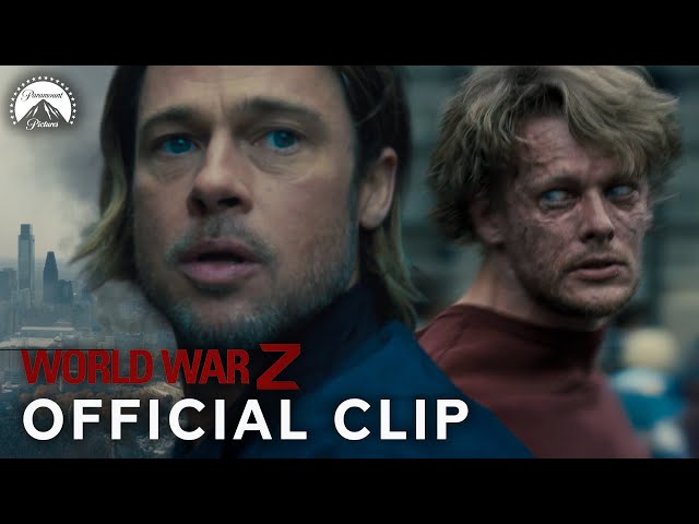 Brad Pitt Escapes a Zombie Outbreak in New York City