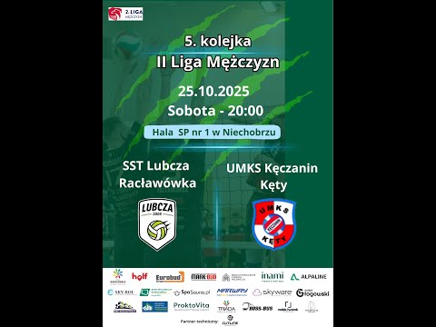 SST Lubcza Racławówka - UMKS Kęczanin Kęty -  II ligi Polska Siatkówka
