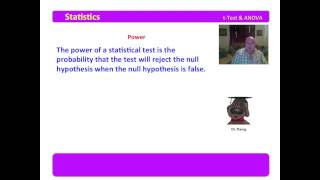 preview picture of video '5 ANOVA - Effect Size and Power'