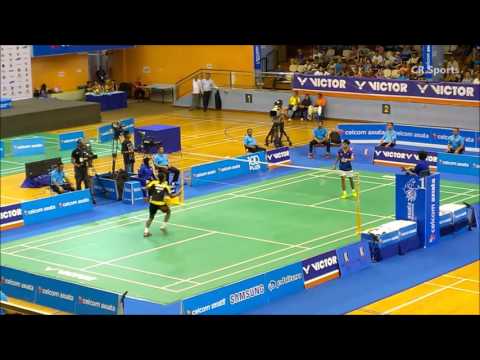 Celcom Axiata Badminton Malaysia International Open 2016 MAS vs INA FINAL MS