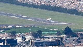 Aerosucre Plane Takes Off Too Late