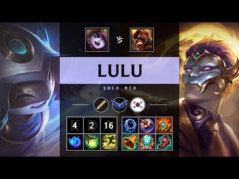 Lulu Mid vs Brand - KR Diamond Patch 25.06