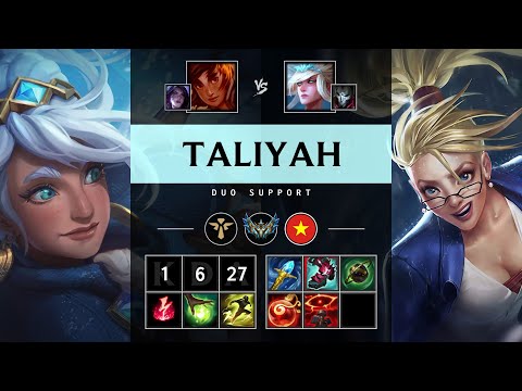 Taliyah Support vs Janna - VN Challenger Patch 25.16