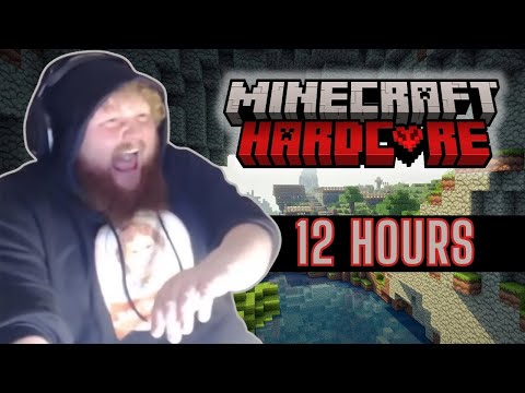 *12 HOURS* OF CASEOH PLAYING HARDCORE SOLO MINECRAFT!