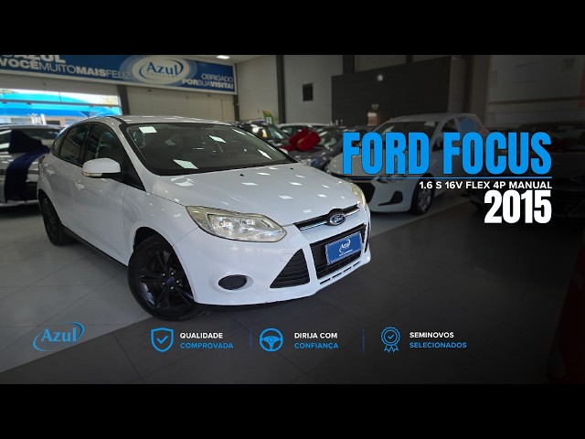 Vídeo FORD FOCUS 1.6 S 16V FLEX 4P MANUAL