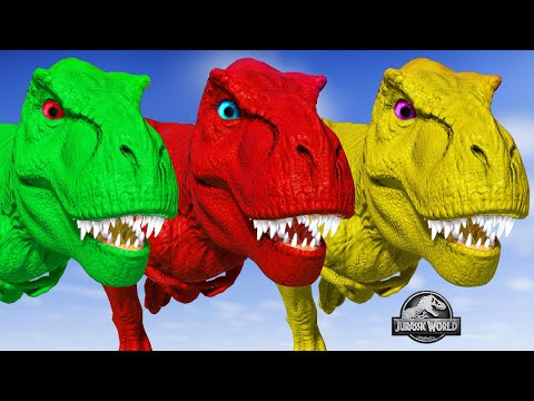 New Species! T-Rex vs Cerallosaur, Deinosuchus vs Smilodon, Pentarrodontosaurus vs Tyrannotitan