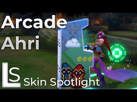 Arcade Ahri - Skin Spotlight - League of Legends