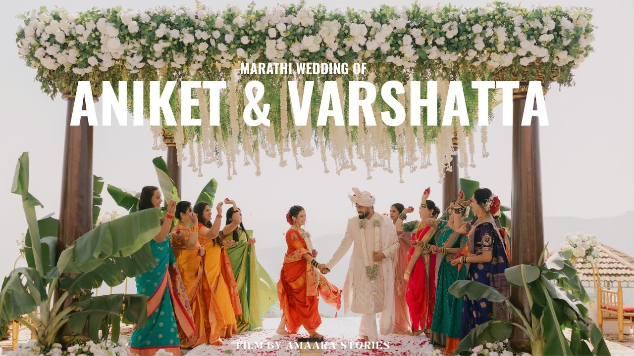 A Marathi Union in the Hills – The Wedding Story of Aniket & Varshatta.