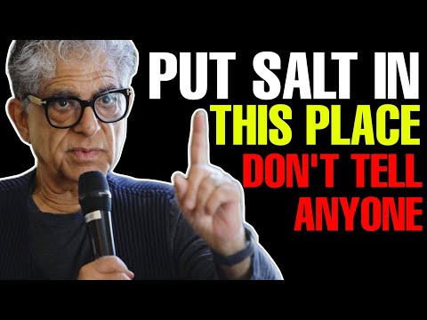 Place SALT in THIS SACRED Place in your House and EARN A LOT OF MONEY - Deepak Chopra