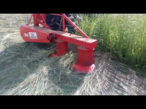 Китайский мини трактор SF244 и роторная косилка LISICKI 1.35 метра VID 20230717 171909