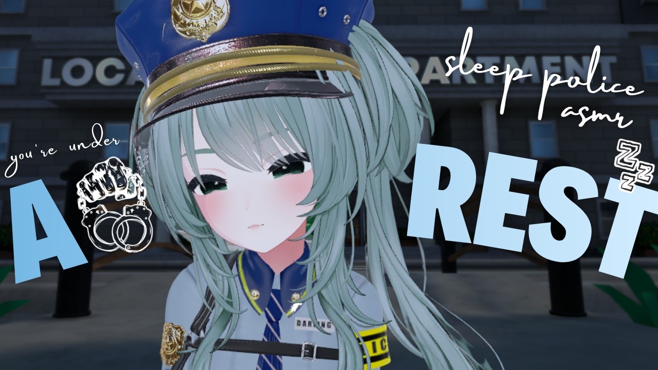 VRChat ASMR You're Under A-Rest! Officer Sends You to the Slammer~ ♡ (humming & personal attention)
