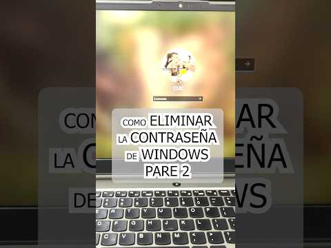 Eliminar la Contraseña de Inicio en Windows 7/8/10/11 #pc #laptop #contraseñas #seguridadinformática