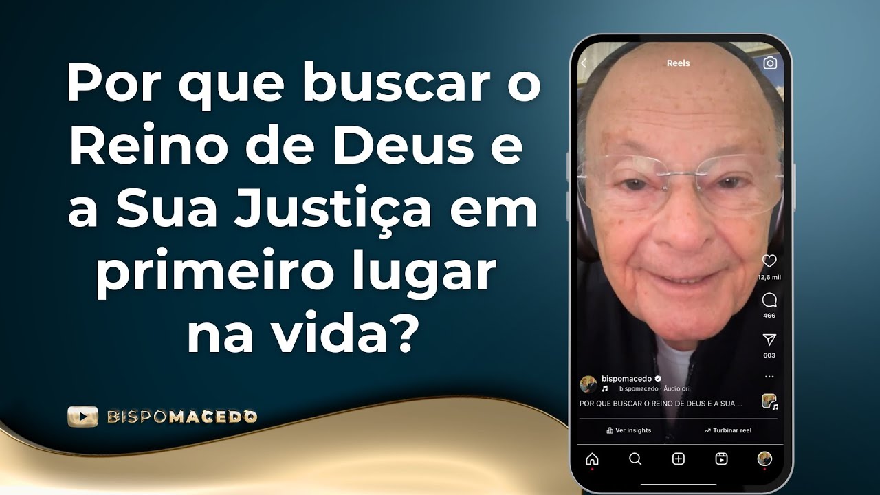 Por que buscar o Reino de Deus e a Sua Justiça em primeiro lugar na vida? - Meditação 24/12/24