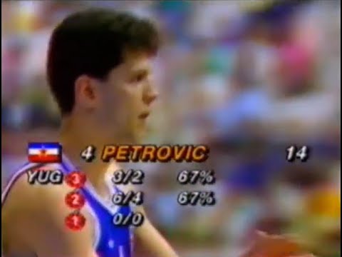 EUROBASKET: 1989 final - Yugoslavia vs Greece (Galis 30 pts)